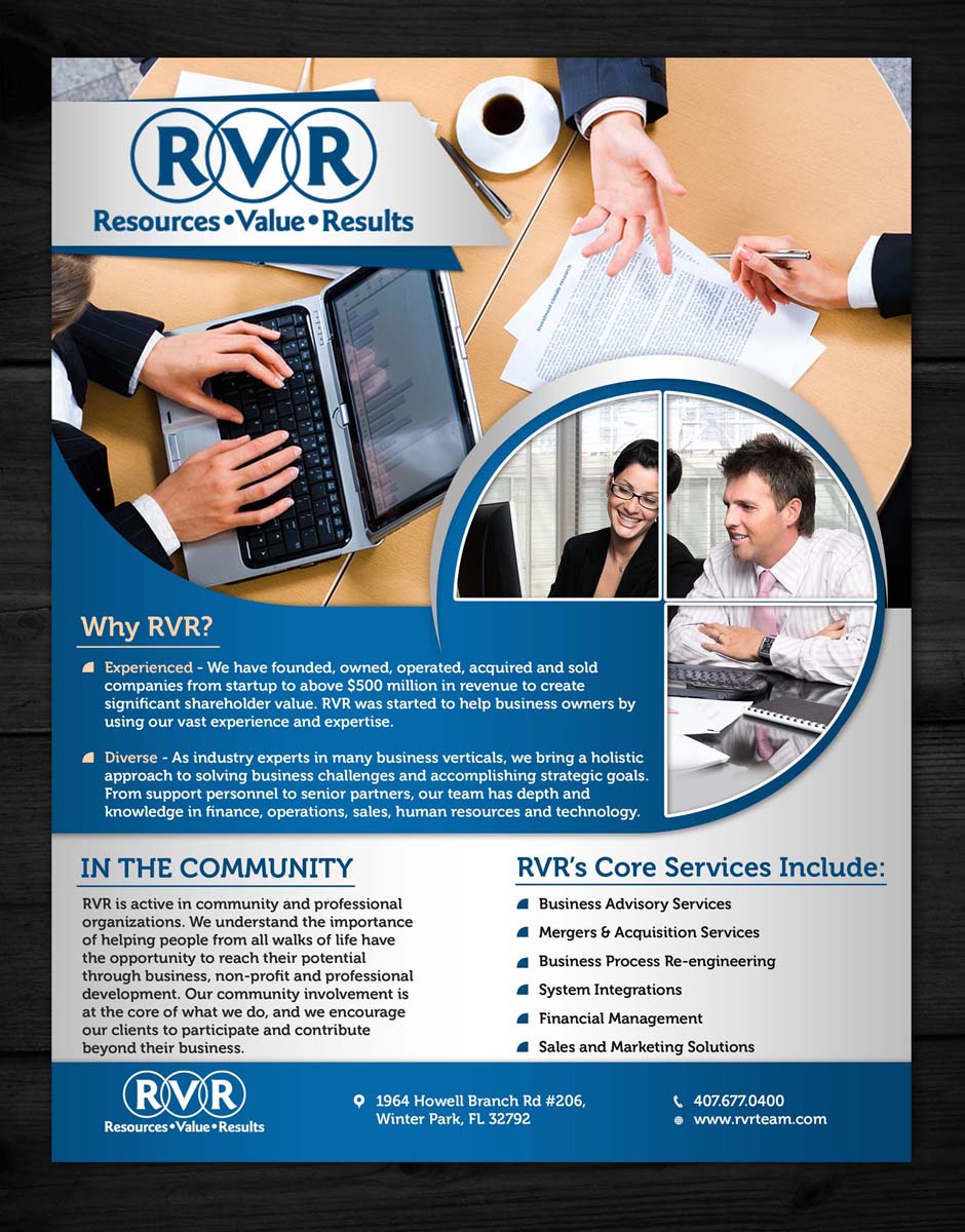 Diseño de Flyer por ESolz Technologies para este proyecto | Diseño #3992243