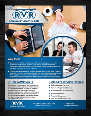 Flyer Design by ESolz Technologies for this project | Design #3992243