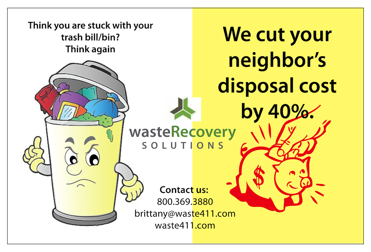 Card Design by Chandra for Waste Recovery Solutions | Design #4022574