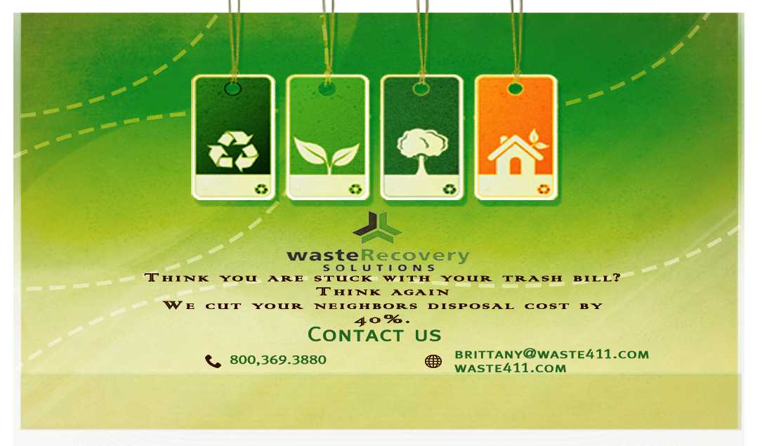 Card Design by theraghu for Waste Recovery Solutions | Design #4037631