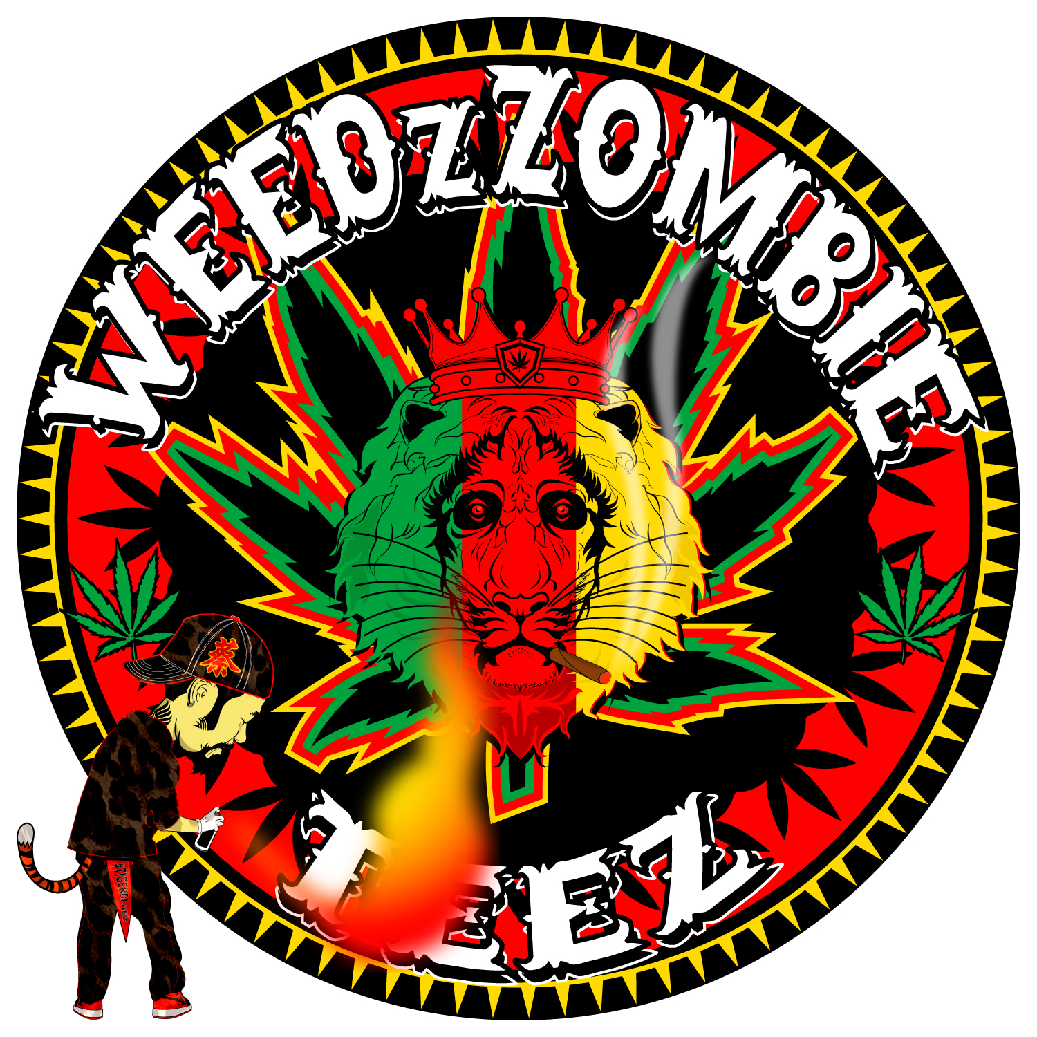 Design de T-shirt par blaez420 pour WeedzZombie Teez | Design #3975532