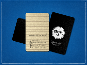 Business Card Design by Seamus Radu for Useful Films | Design #3995828