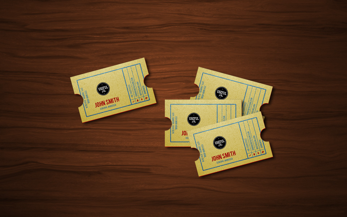 Business Card Design by Seamus Radu for Useful Films | Design #3996663