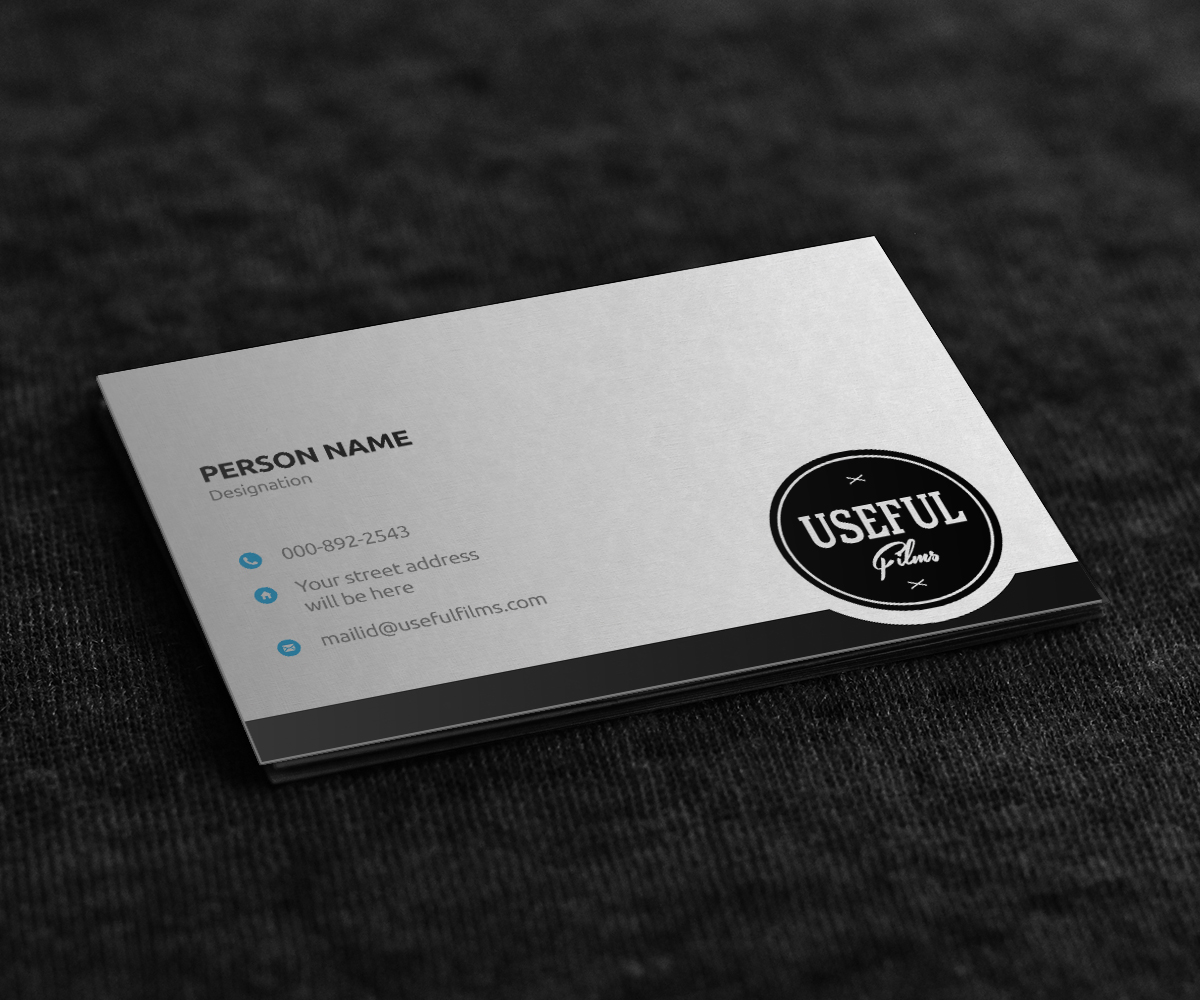 Business Card Design by ideaz2050 for Useful Films | Design #3958347