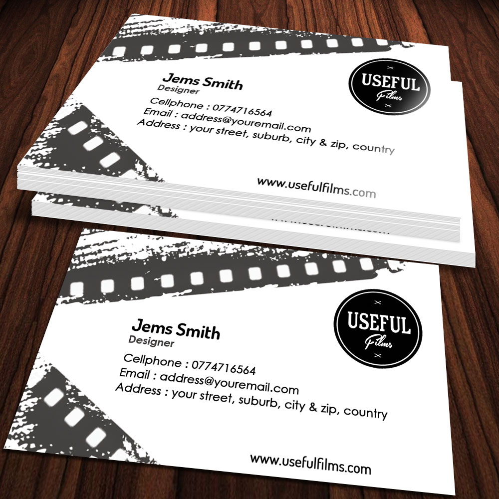 Design de Carte de Visite par Sandaruwan pour Useful Films | Design #3960803