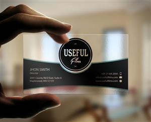 Diseño de Tarjeta de Presentación por Ak Graphics Solutions para Useful Films | Diseño: #3975598