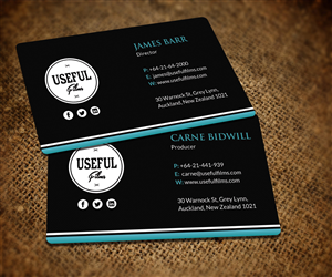 Craft oriented film company needs a Business Card design | Business Card Design by Sarah Haroon