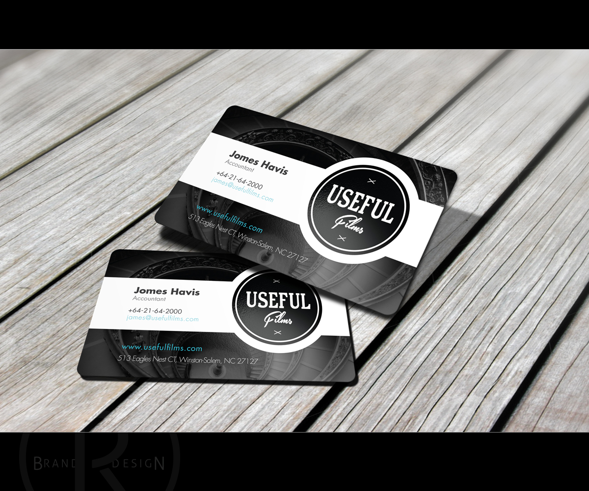 Business Card Design by Rich_LHA for Useful Films | Design #4011907