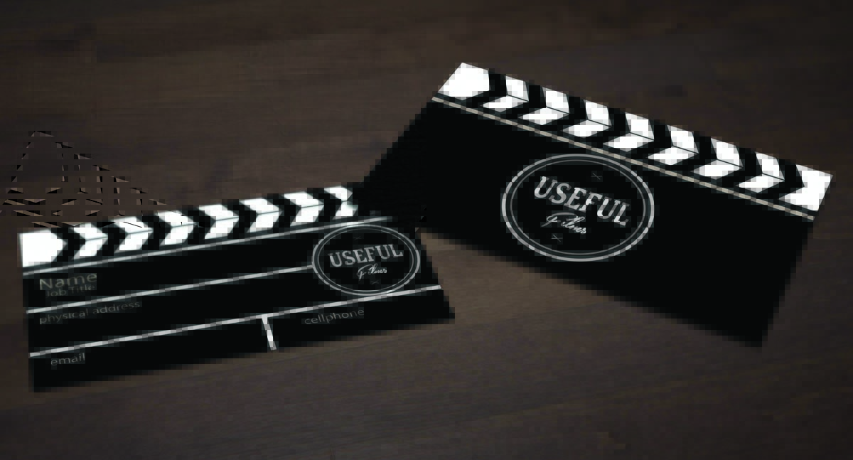 Business Card Design by Pointless Pixels India for Useful Films | Design #3952751