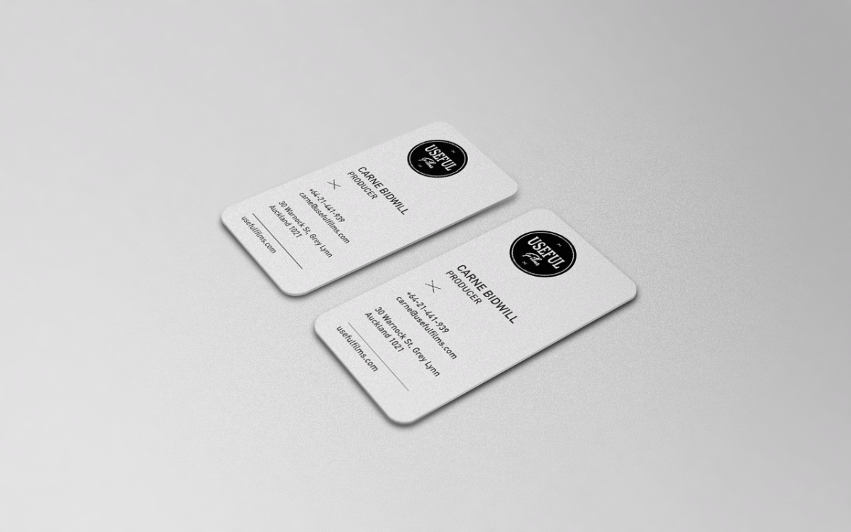 Business Card Design by HYPdesign for Useful Films | Design #3982999