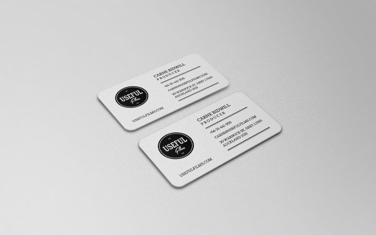 Business Card Design by HYPdesign for Useful Films | Design #3983006