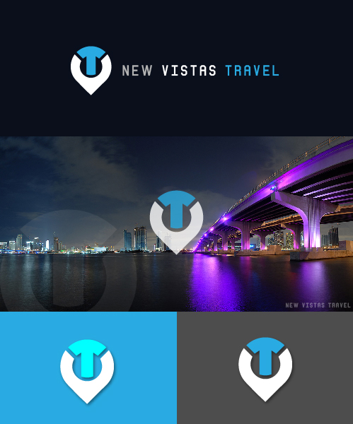Logo-Design von Johanmak für New Vistas Travel | Design #4019136