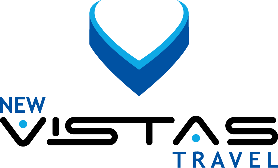 Logo Design by theK for New Vistas Travel | Design #4036712