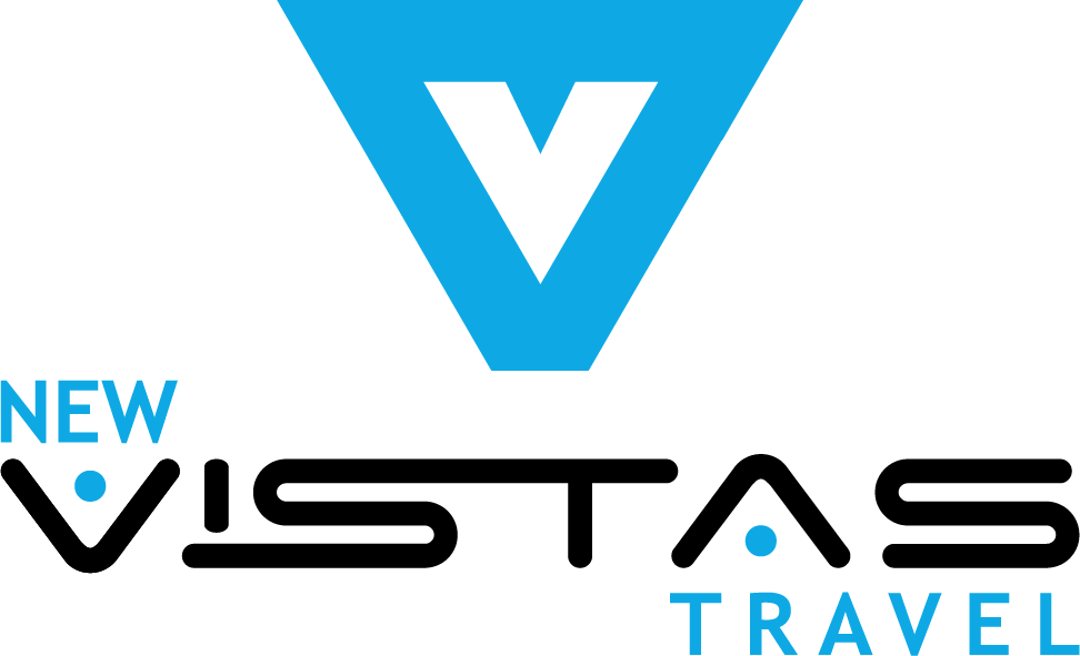 Logo Design by theK for New Vistas Travel | Design #4036753