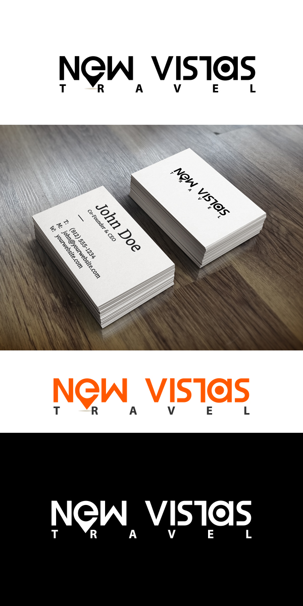 Logo Design by alexnegrea9 for New Vistas Travel | Design #4019041