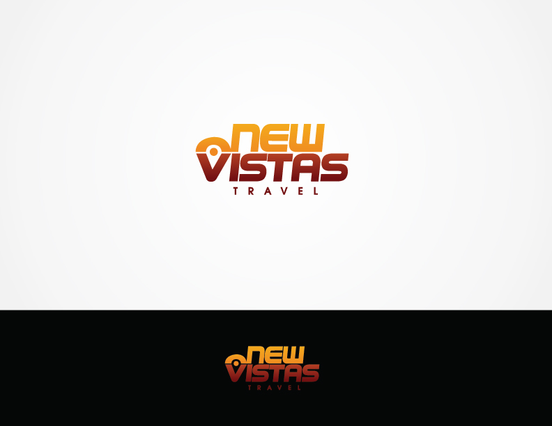 Logo Design by Brain.Art for New Vistas Travel | Design #3987703