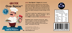 Diseño de Etiqueta por eayeri para Greek One Spice | Diseño: #4106658