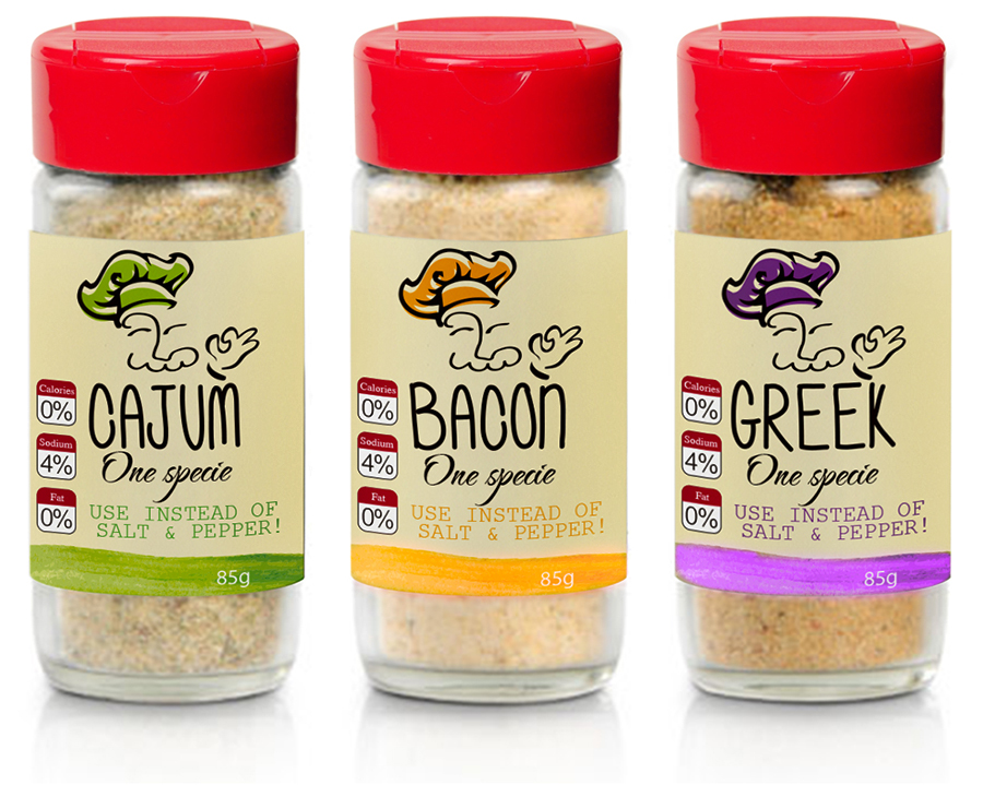 Label Design by Soluciones Creativas for Greek One Spice | Design #4216310