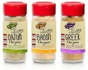 One Spice seasoning blends, 9 variants- looking to freshen up label  | Label Design by Soluciones Creativas