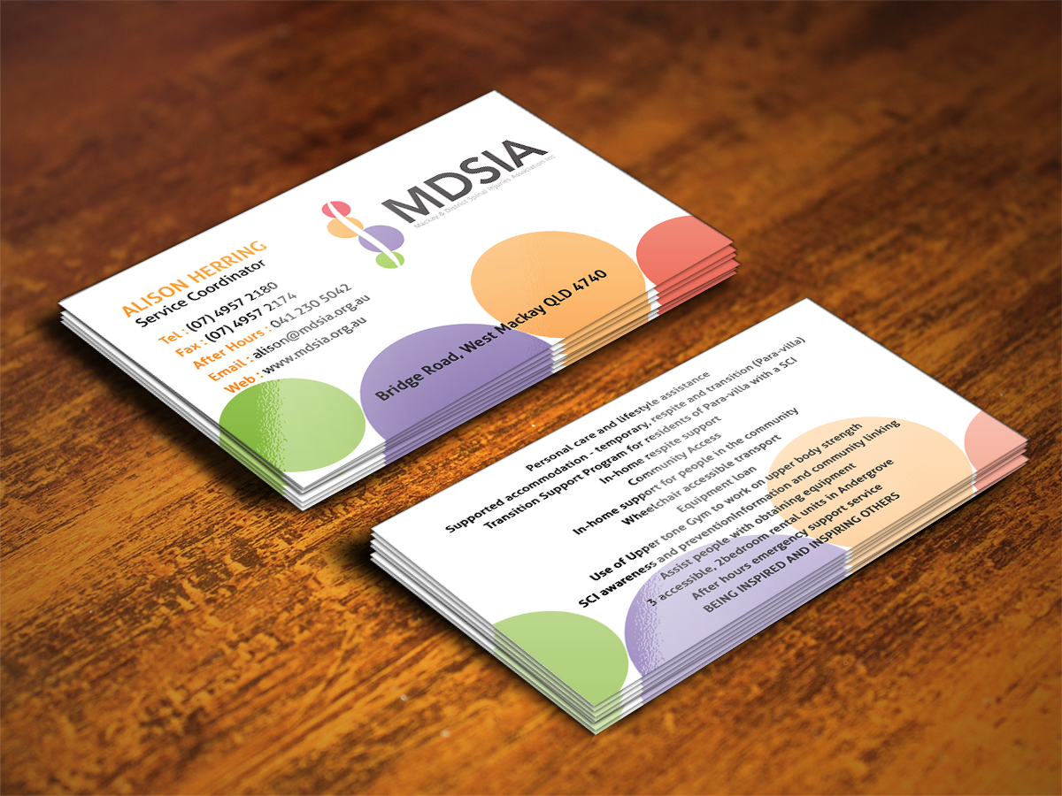 Business Card Design by Sajin for this project | Design #4018107