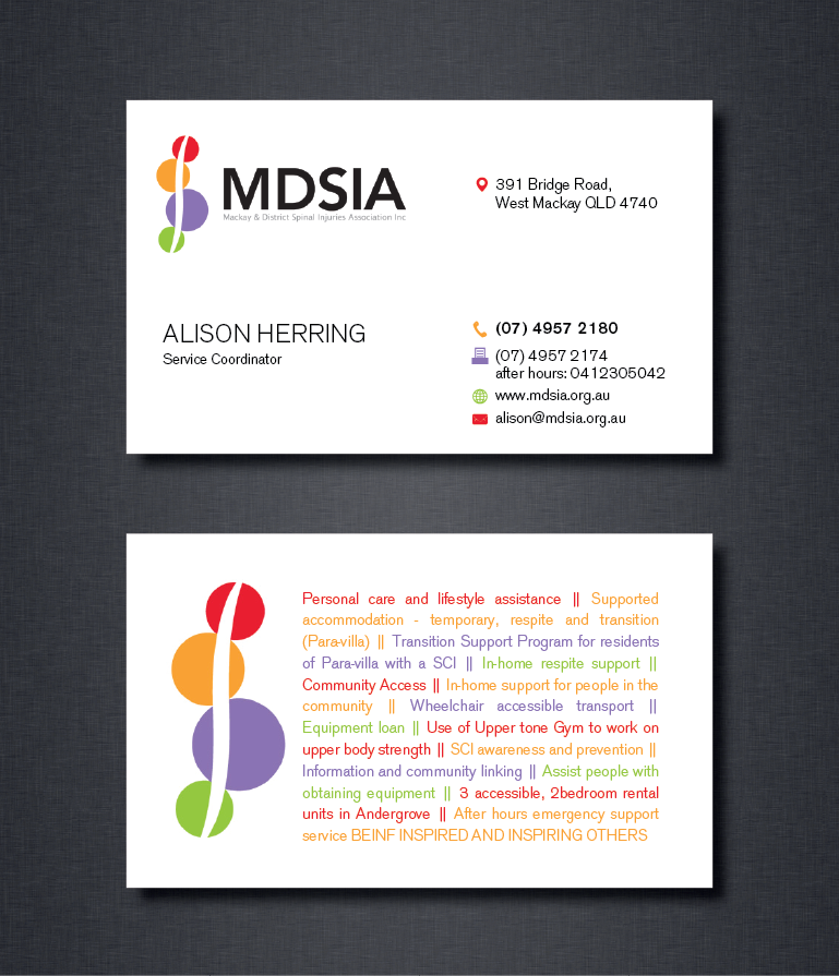 Business Card Design by romy for this project | Design #4014090