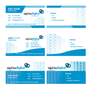 Business Card Design by Think1st