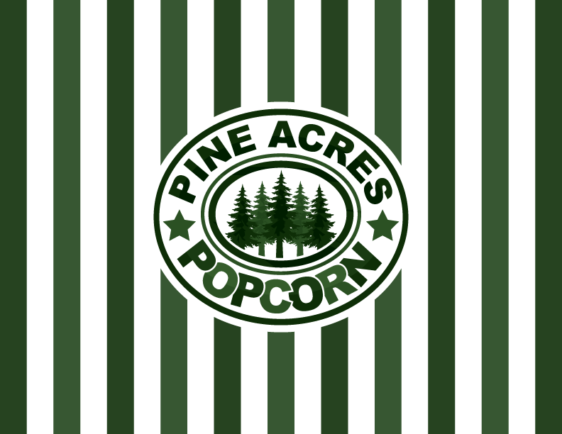 Logo Design by All American Designs for Pine Acres Popcorn | Design #3959186