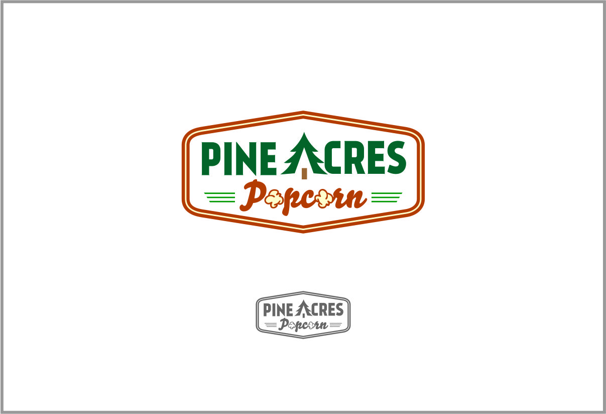 Logo-Design von  Raicho für Pine Acres Popcorn | Design: #4003384