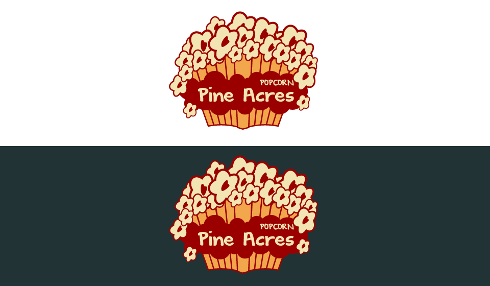 Logo Design by ProLance (Bogdan) for Pine Acres Popcorn | Design #4006848