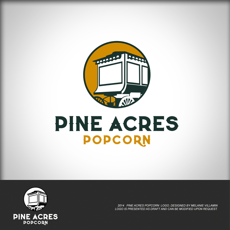 Logo-Design von mvillamin für Pine Acres Popcorn | Design #4000152