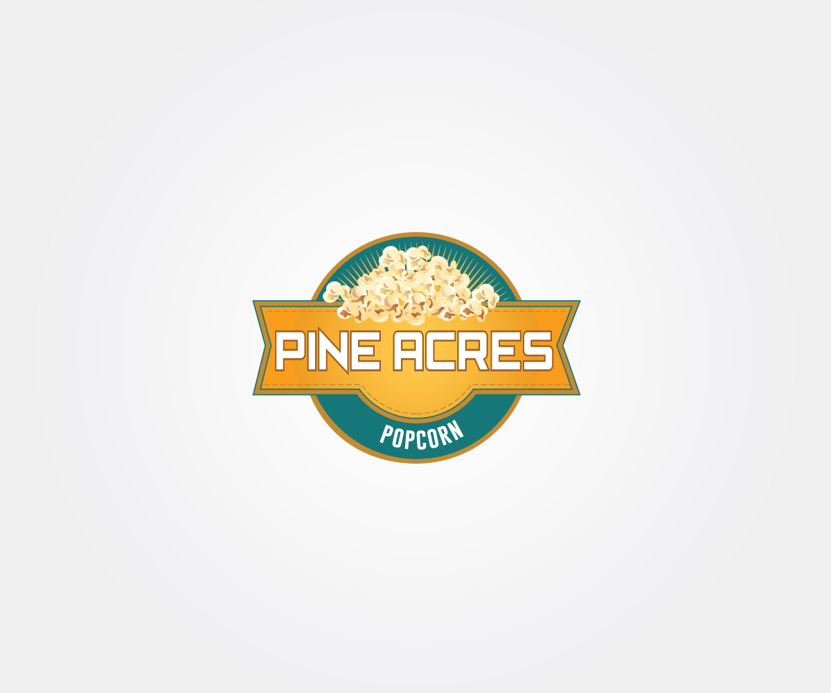 Logo Design by Rflames for Pine Acres Popcorn | Design #4022654