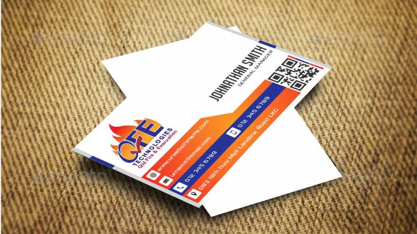 Business Card Design by AwsomeD for QFE Technologies Pty Ltd | Design #3954254