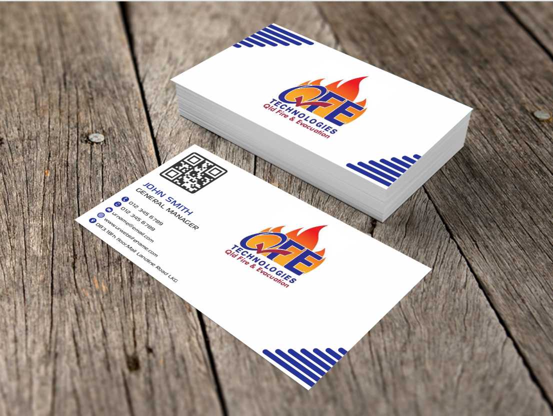 Visitenkarten-Design von AwsomeD für QFE Technologies Pty Ltd | Design #3954262