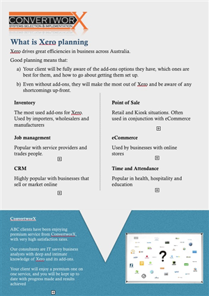 Design de Brochure par dinesh pour ConvertworX | Design #3963371