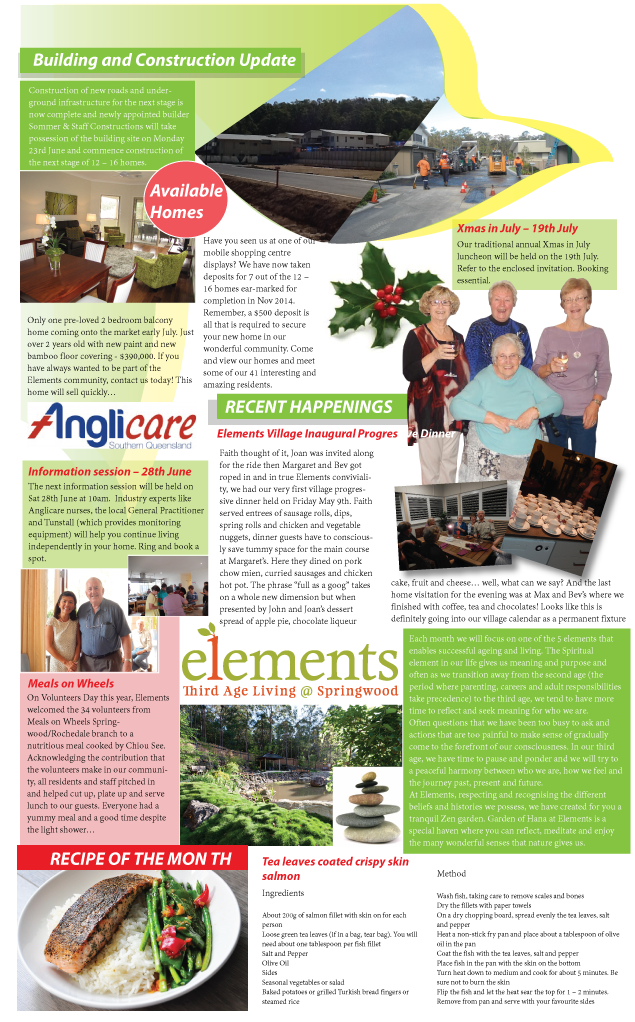 Graphic Design by chandrahalim for Elements Third Age Living @ Springwood | Design #3961240