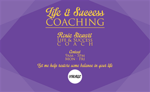 Business Card Design by Stémar Designs for Rosie Stewart Life and Business Coach | Design: #3954901