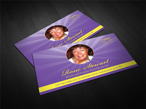 Business Card Design by FLEXIN for Rosie Stewart Life and Business Coach | Design: #3964306