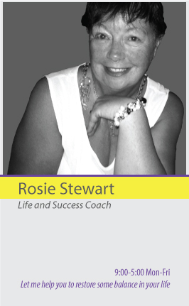 Visitenkarten-Design von chrisharr2088 für Rosie Stewart Life and Business Coach | Design #3972315