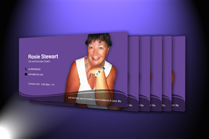 Business Card Design by Design7 for Rosie Stewart Life and Business Coach | Design: #3976141