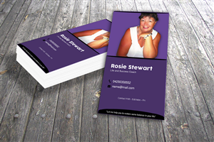 Business Card Design by Design7 for Rosie Stewart Life and Business Coach | Design: #3981879