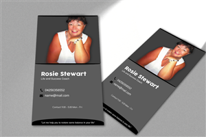Business Card Design by Design7 for Rosie Stewart Life and Business Coach | Design: #3981888