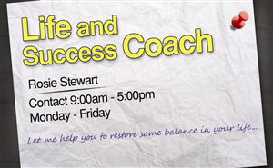 Business Card Design by k.lopezbanos for Rosie Stewart Life and Business Coach | Design: #3954869