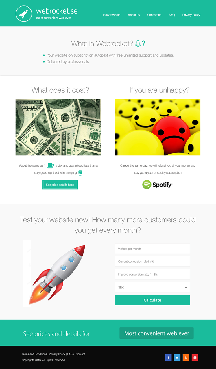 Web Design par Infinity Pix pour Webrocket | Design #4003575