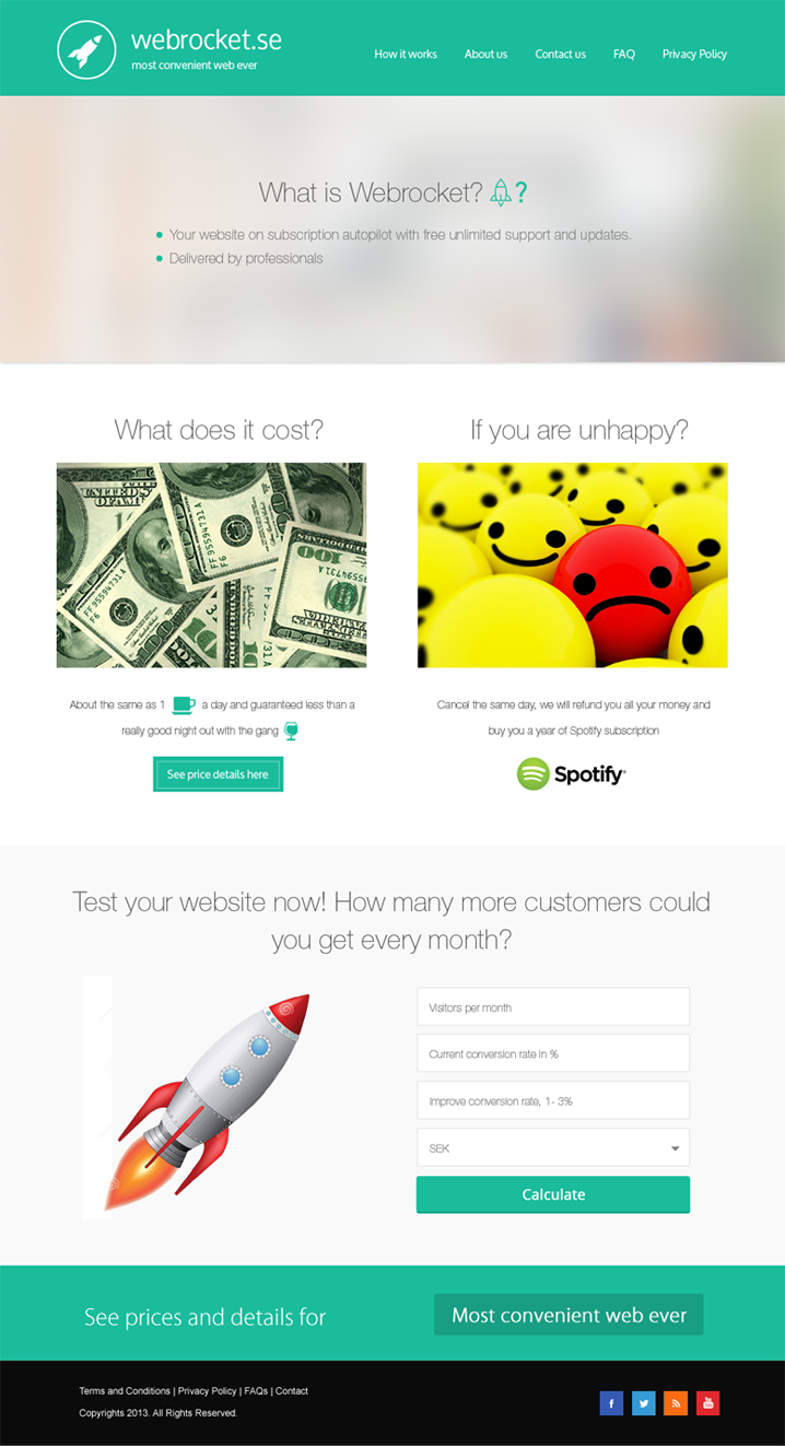 Web Design by Infinity Pix for Webrocket | Design #4003613
