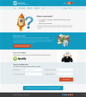 Web-Design von pb für Webrocket | Design: #3970477