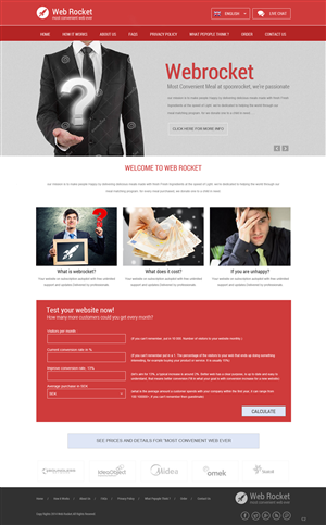 Web-Design von pb für Webrocket | Design: #3970487