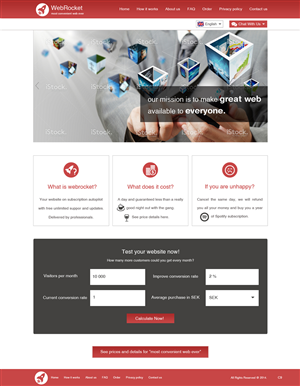 Web-Design von pb für Webrocket | Design: #3970495