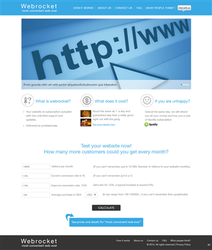 Web Design by pb for Webrocket | Design: #3970499