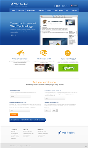 Web-Design von pb für Webrocket | Design: #3970532