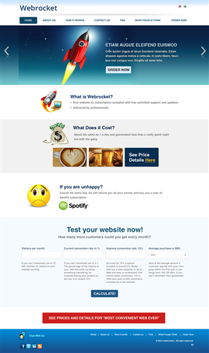 Web-Design von pb für Webrocket | Design: #3977846